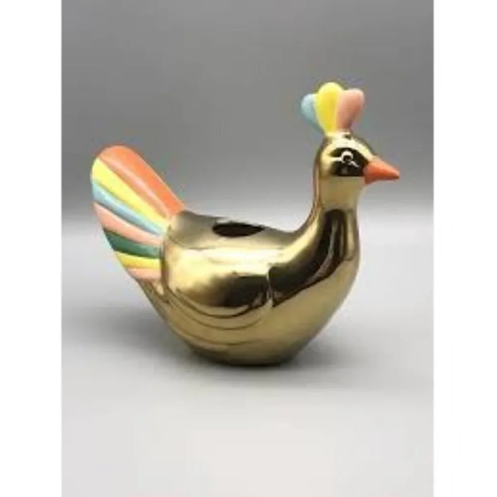 Target Oh Joy! bird vase gold small rainbow